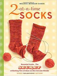 2-at-a-time Socks by Melissa Morgan Oakes from Storey Publishing